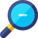 ui,magnifying glass,loupe,detective,zoom,zoom out